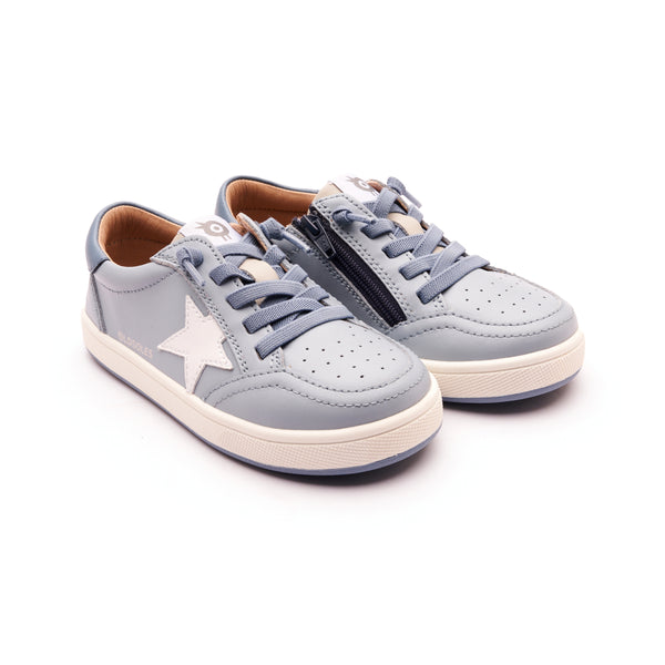 Old Soles Gray Star Elastic Lace Sneaker