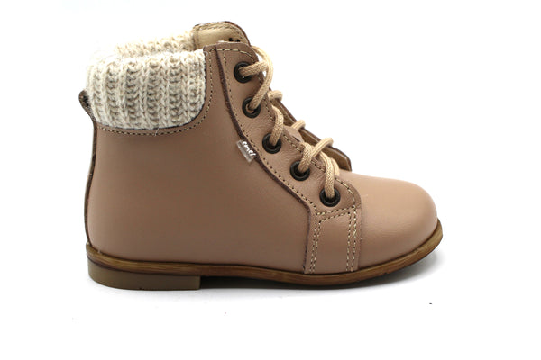 Emel Stone Taupe Sock Bootie