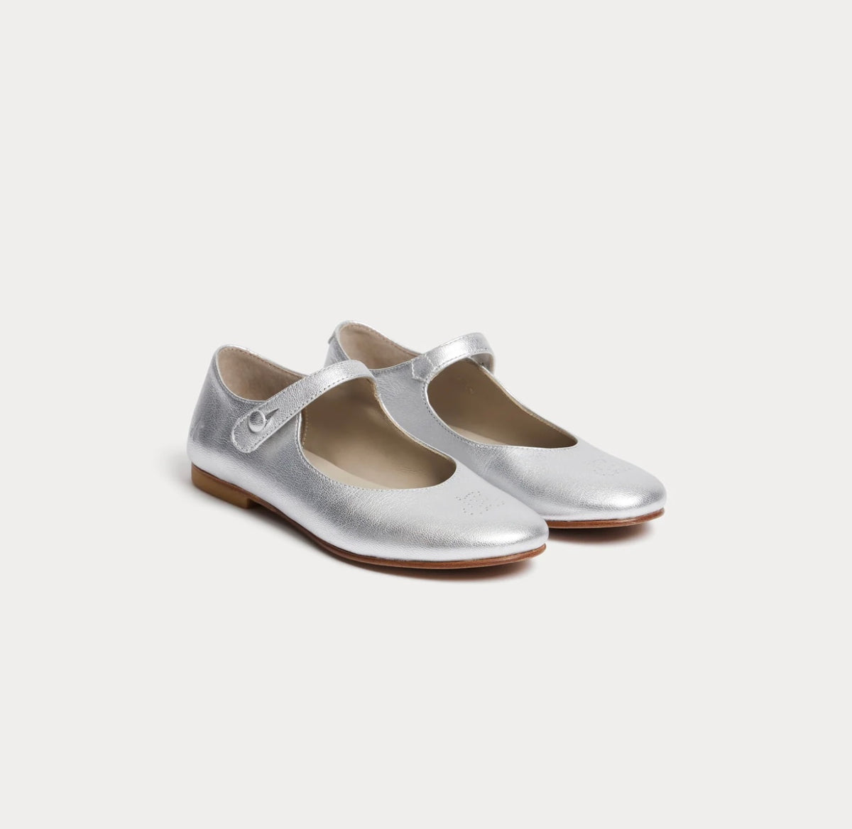 Bonpoint Silver Cherry Ella Mary Jane – HAL Shoes