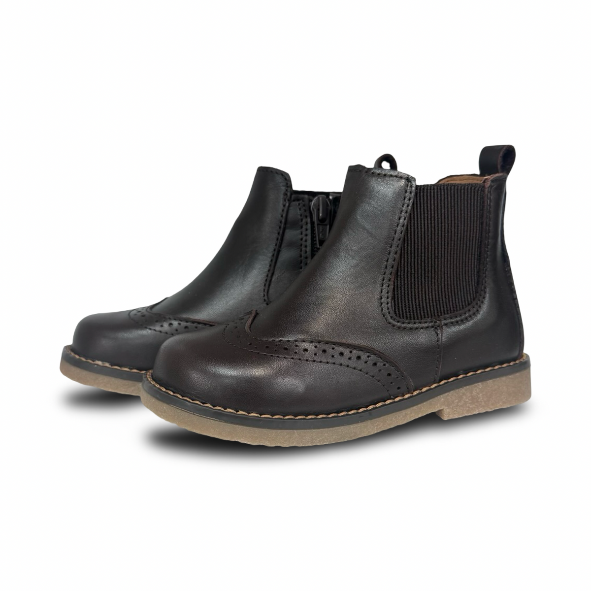 LMDI Brown Wingtip Boot – HAL Shoes