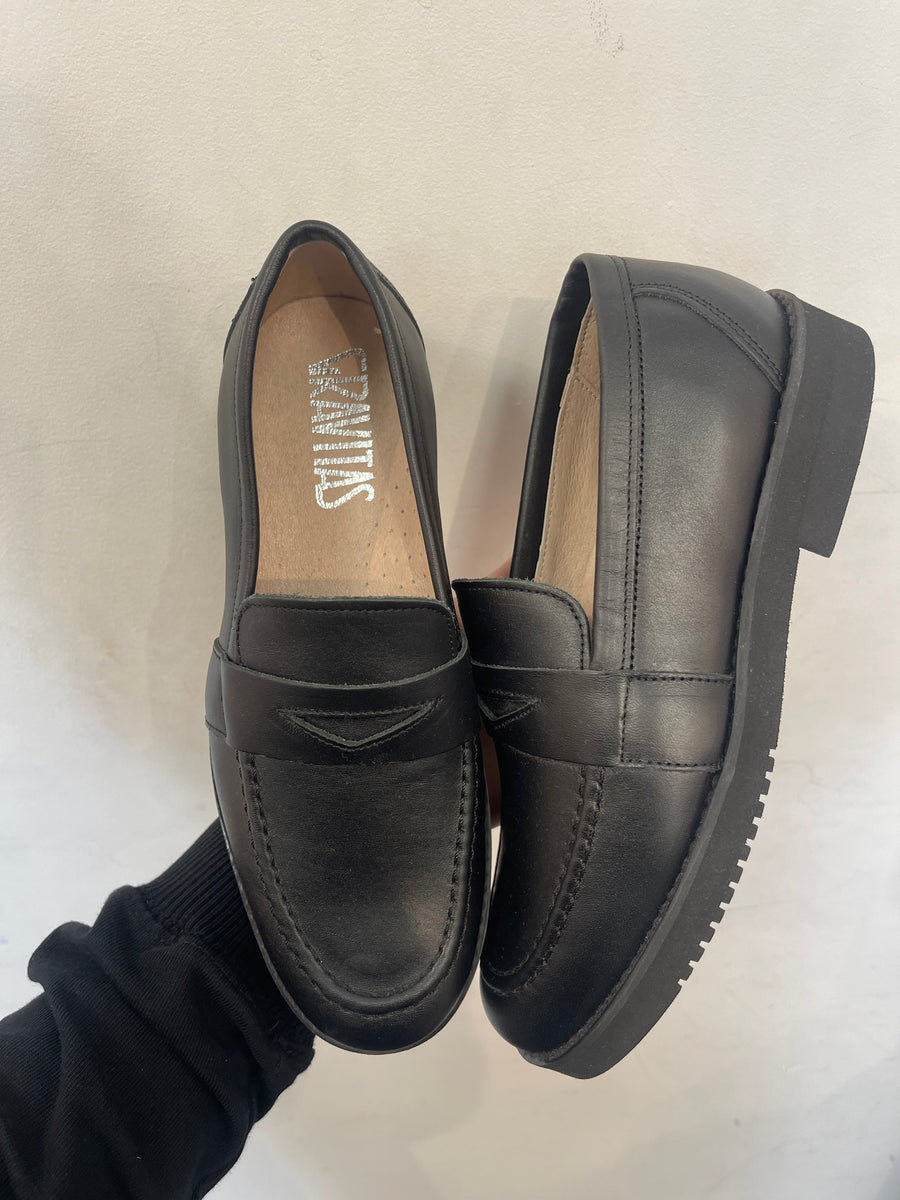 Gravitas Black Penny Loafer – HAL Shoes