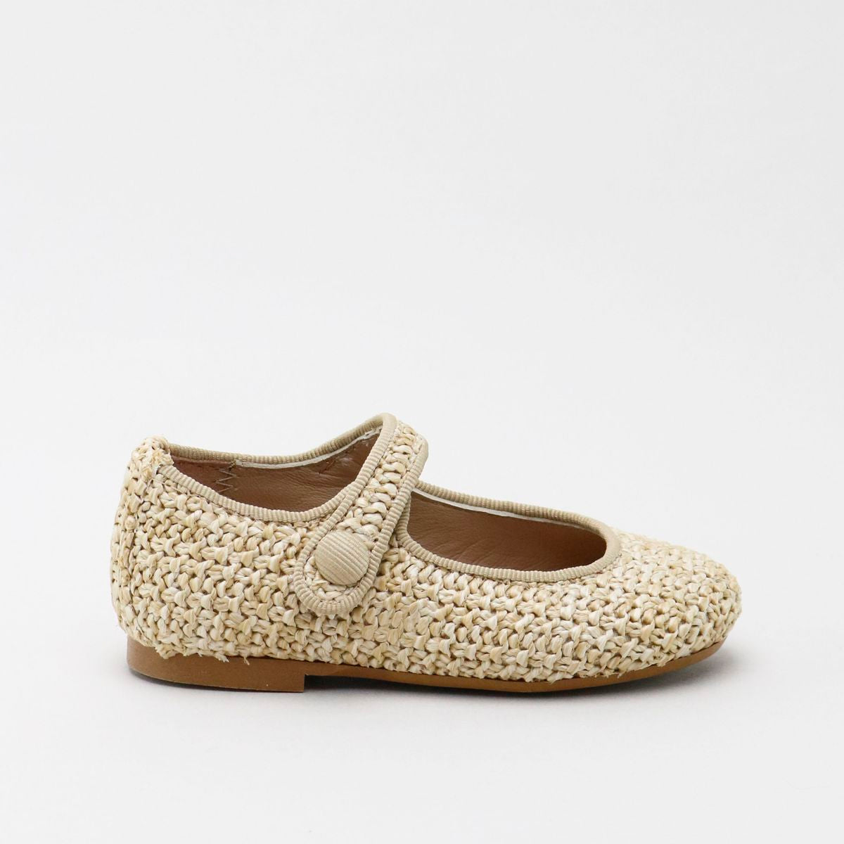 Papanatas Rafia Natural Mary Jane HAL Shoes