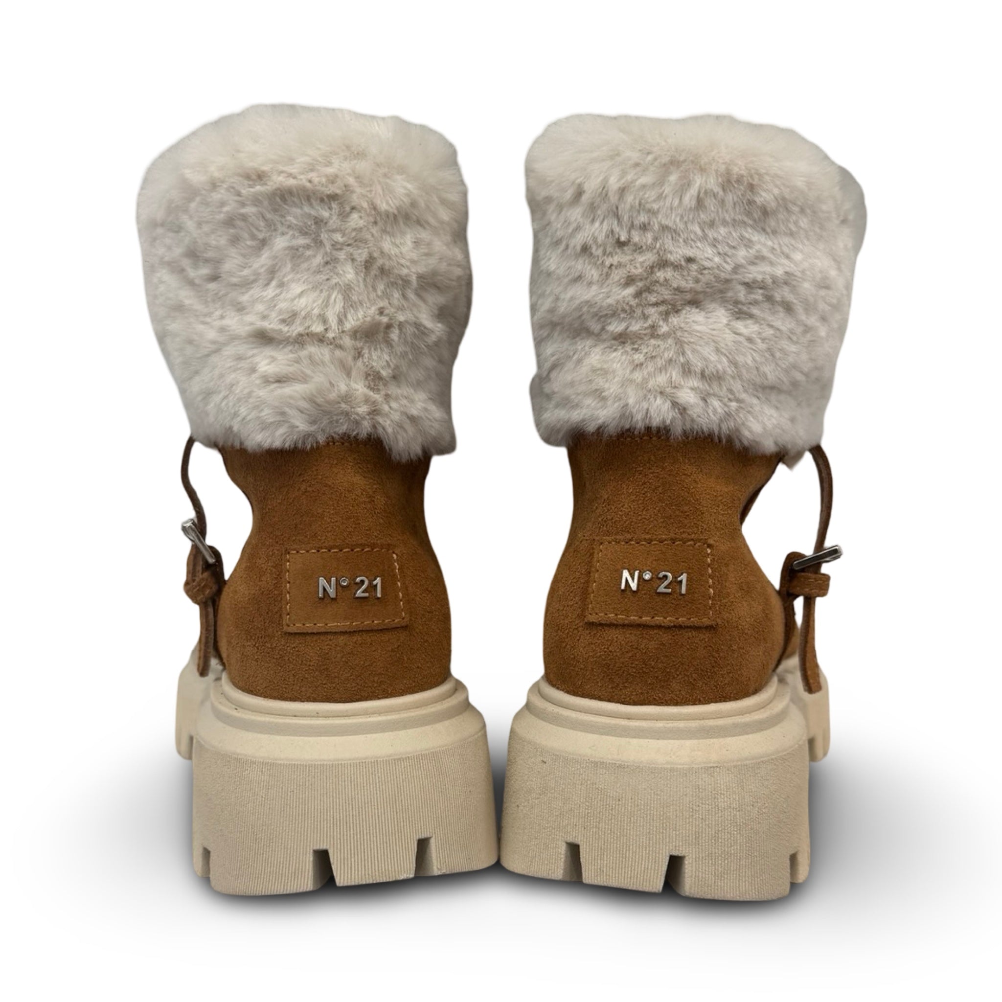 N°21 Camel Sherpa Bootie