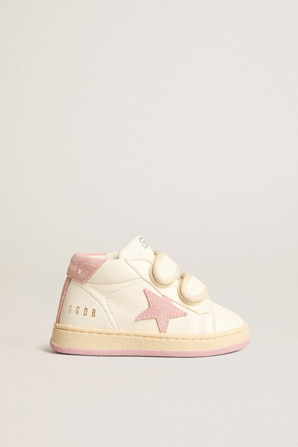 Golden Goose Pink Star Toddler Sneaker