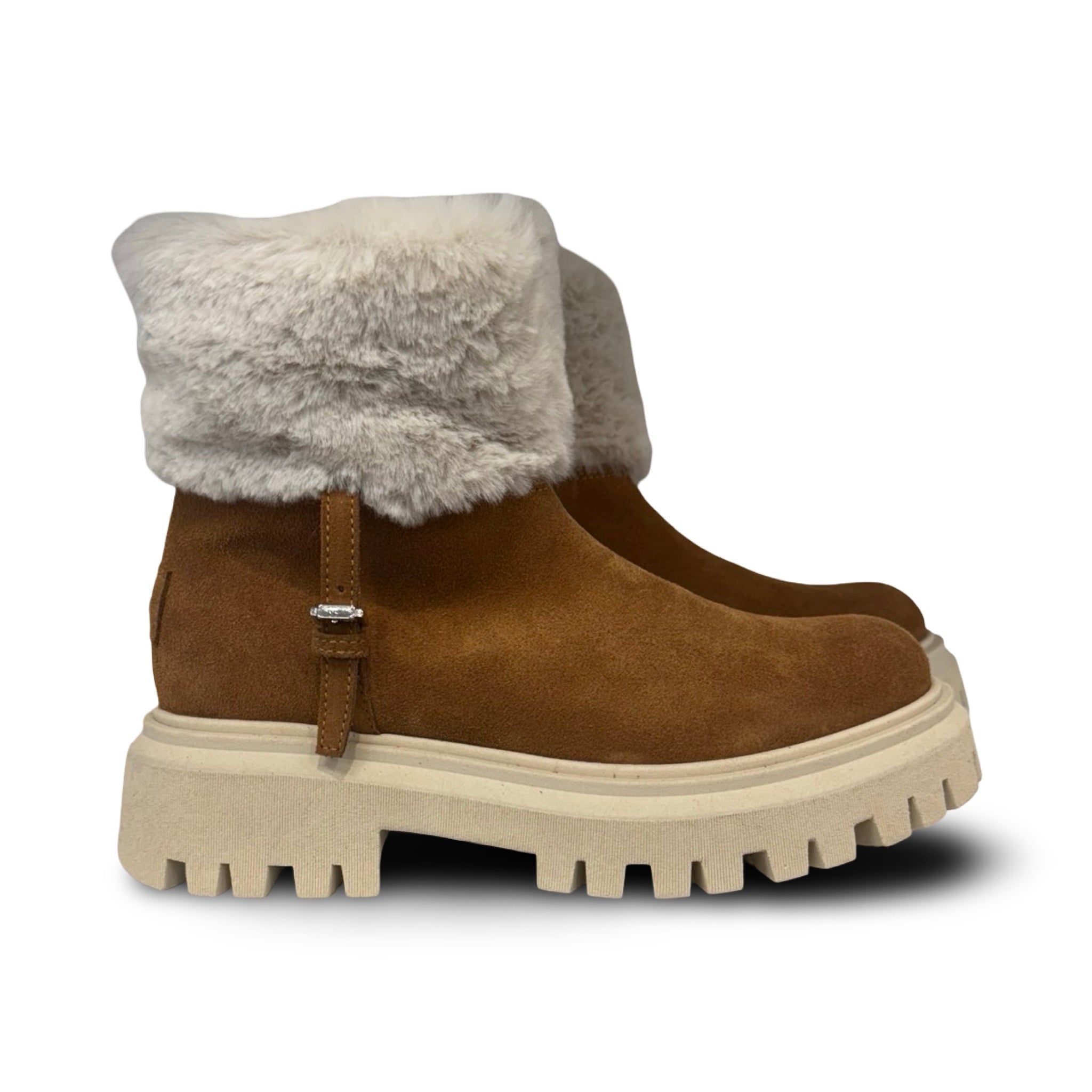 N°21 Camel Sherpa Bootie