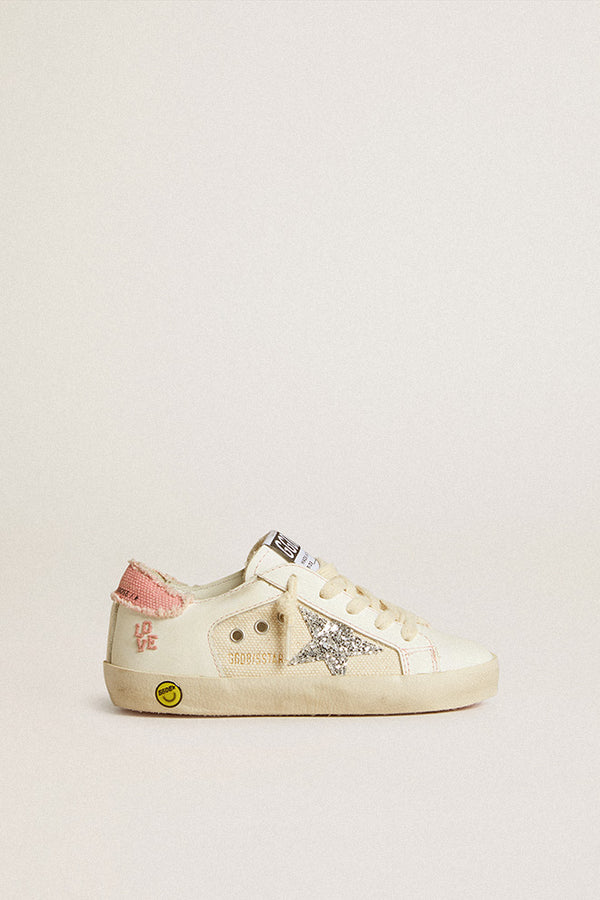 Golden Goose Glitter Detailed Lace Sneaker