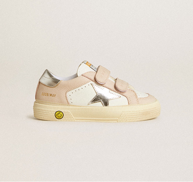 Golden Goose Pink Silver Star Sneaker