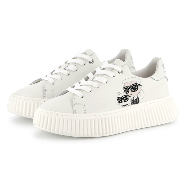 Karl Lagerfeld  White Girls Sneakers