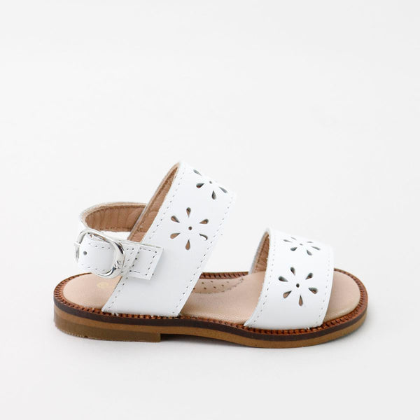 Papanatas White Flower Sandal