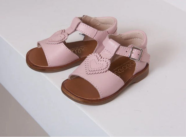 Beberlis Pink Heart Sandal