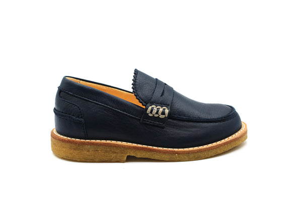 Angulus Navy Loafer