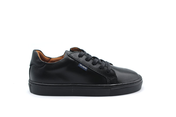 Atlanta Black Classic Zipper Sneaker