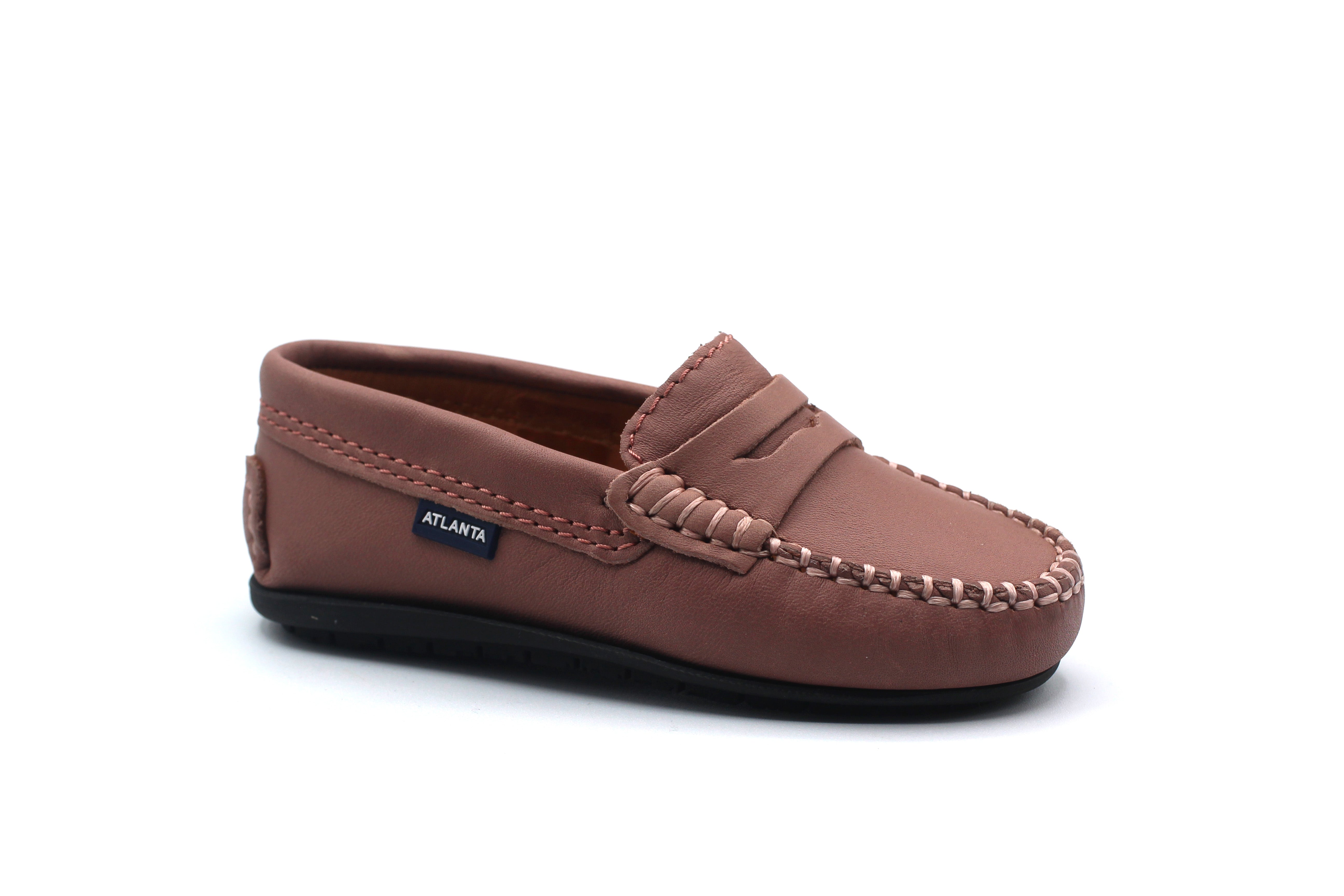 Atlanta Rose Pink Penny Loafer