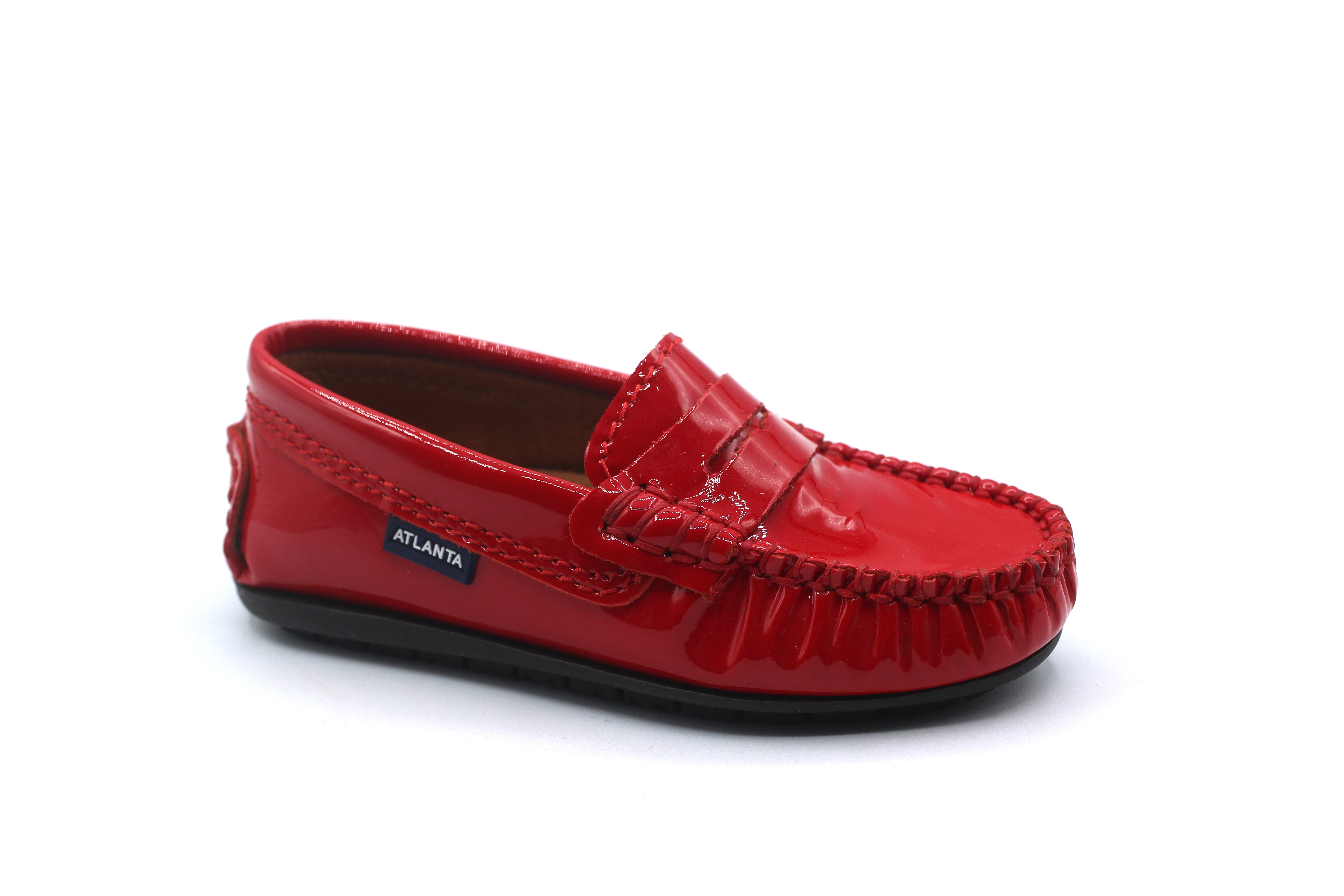 Atlanta Red Patent Penny Loafer