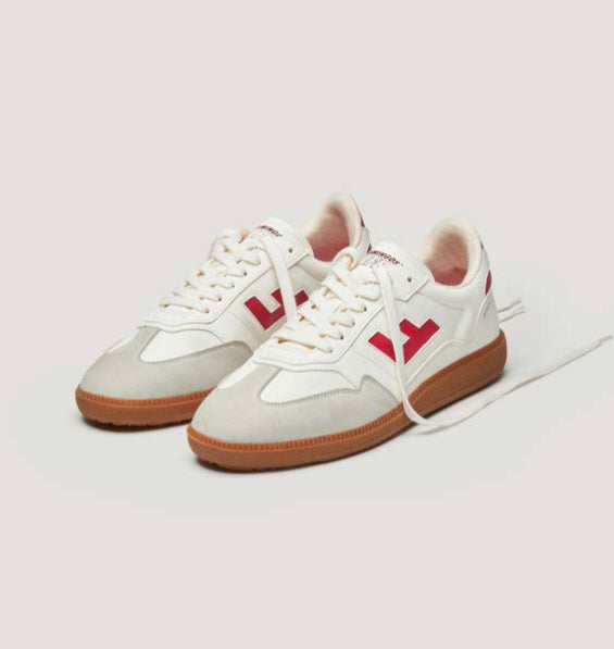 Flamingos Burela Slim Panna Red Sneaker