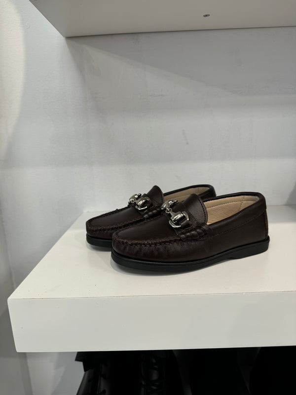 Gravitas Brown Chain Loafer