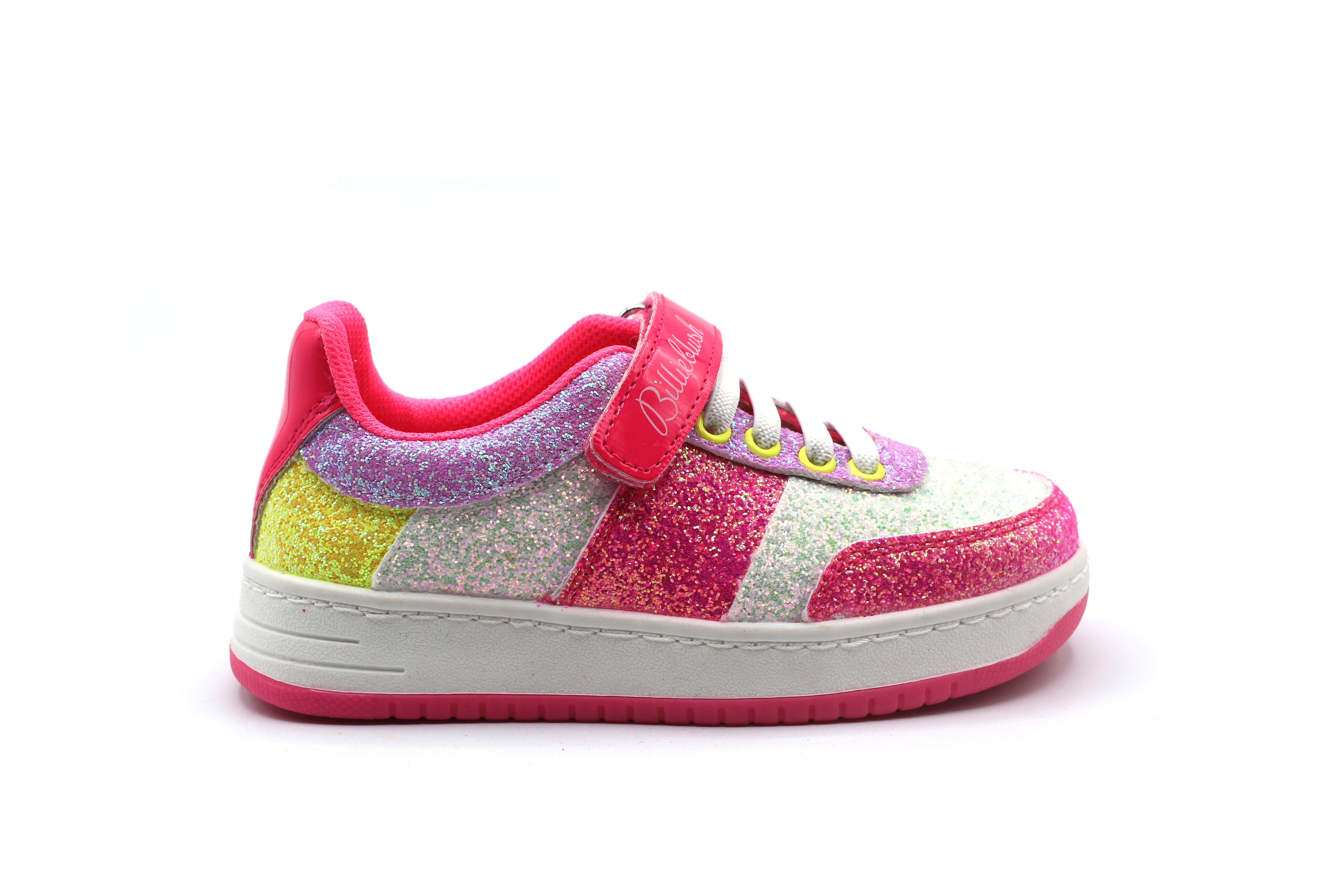 Billie Blush Lace Glitter Sneaker