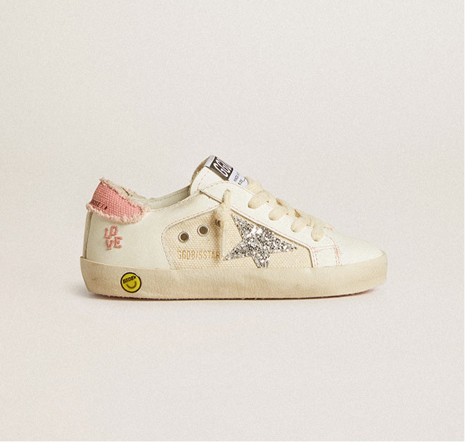 Golden Goose Glitter Detailed Lace Sneaker