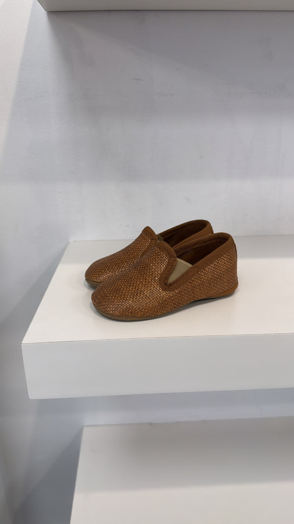 Pepe Rafia Weave Smoking Slipper