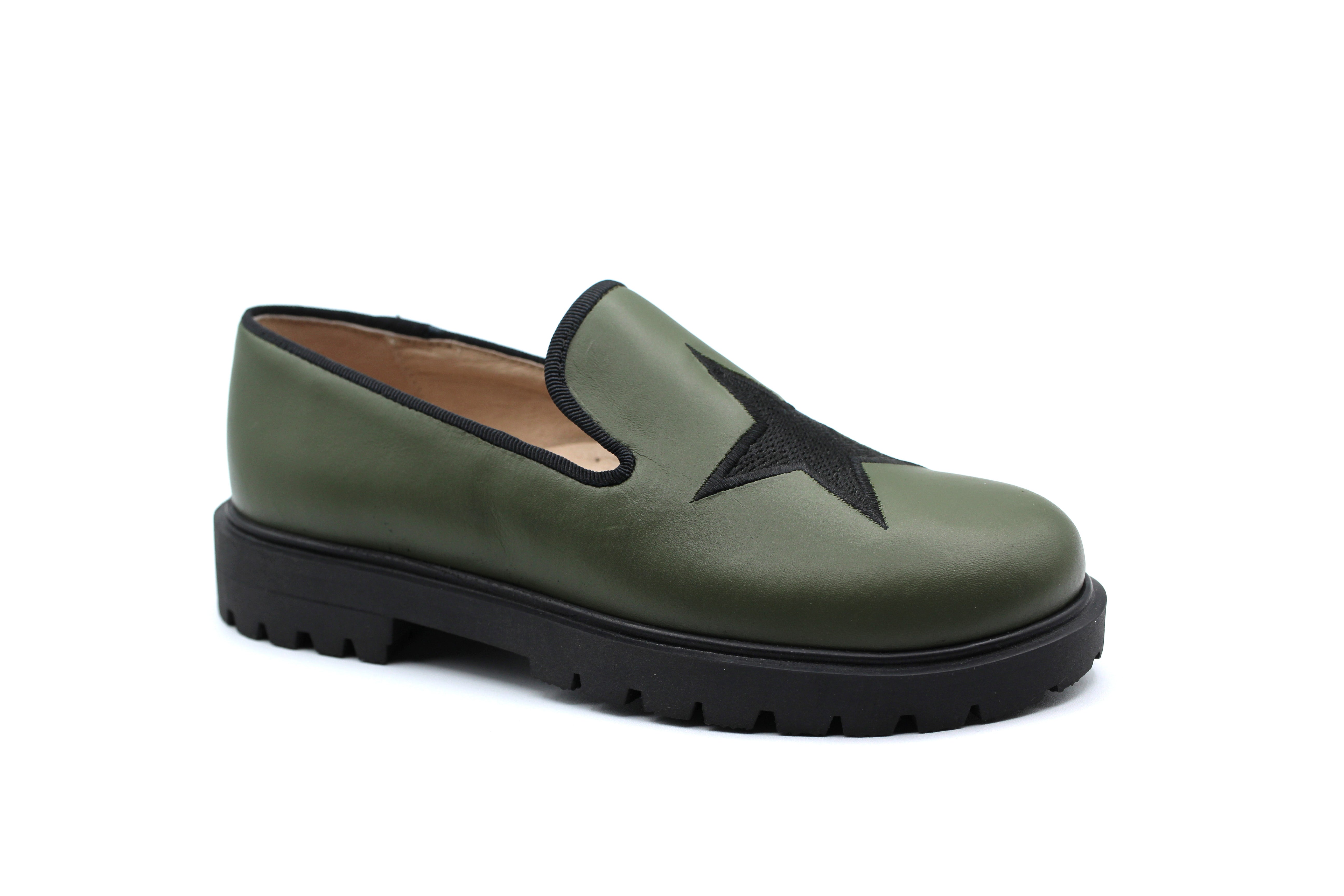 Don Louis Camo Star Chunky Loafer