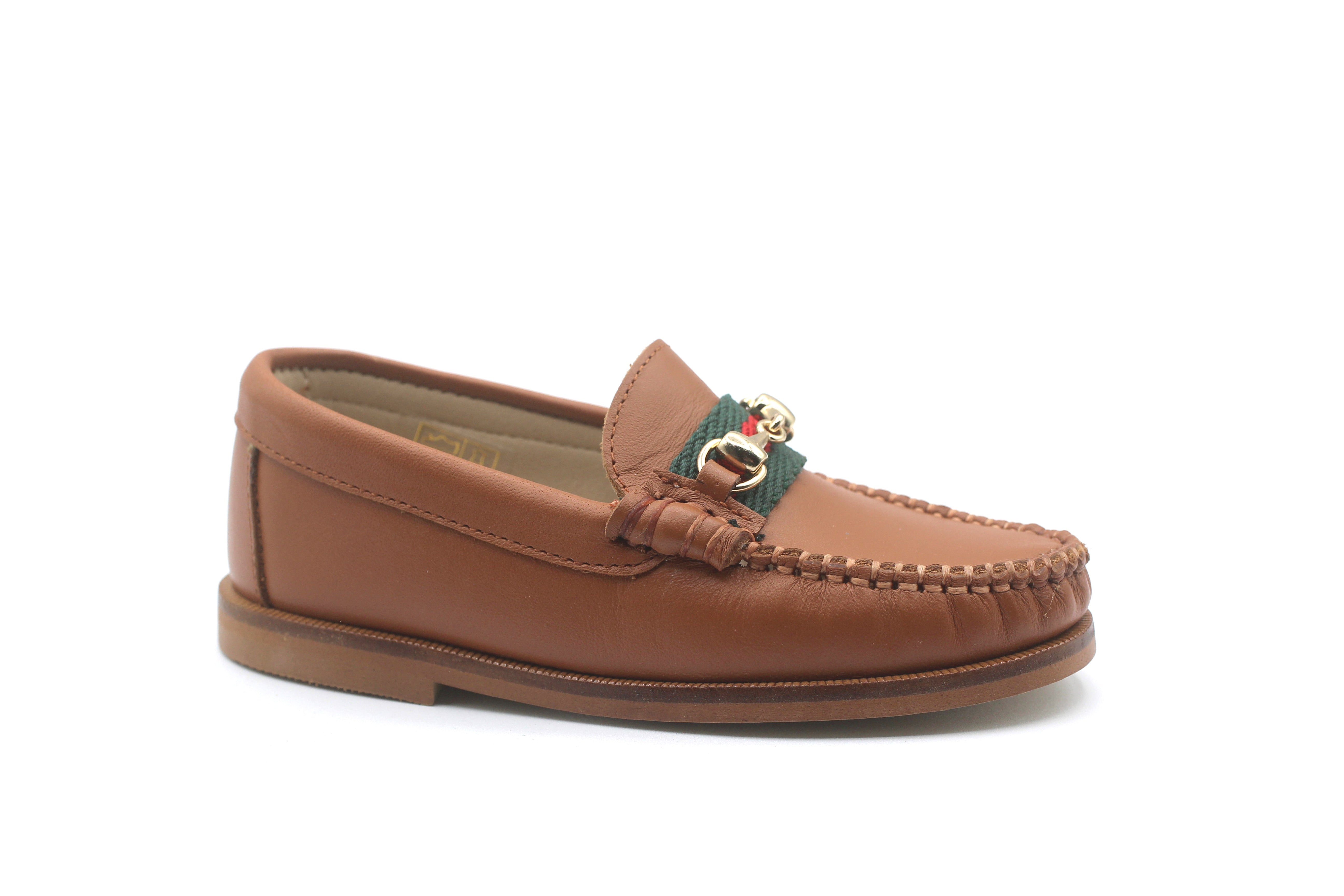 Don Louis Camel Chain Loafer