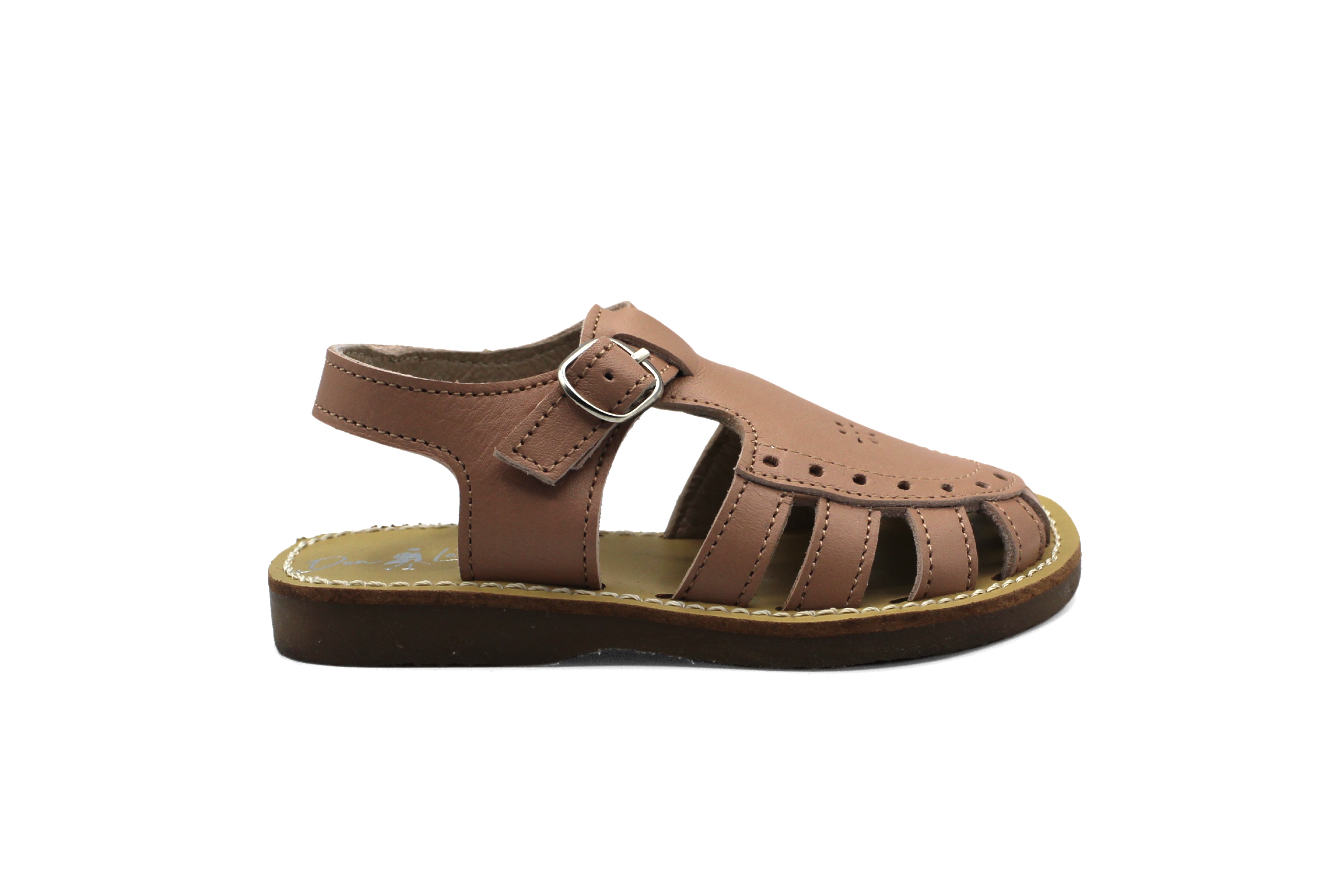 Don Louis Nude Closed Toe Sandal