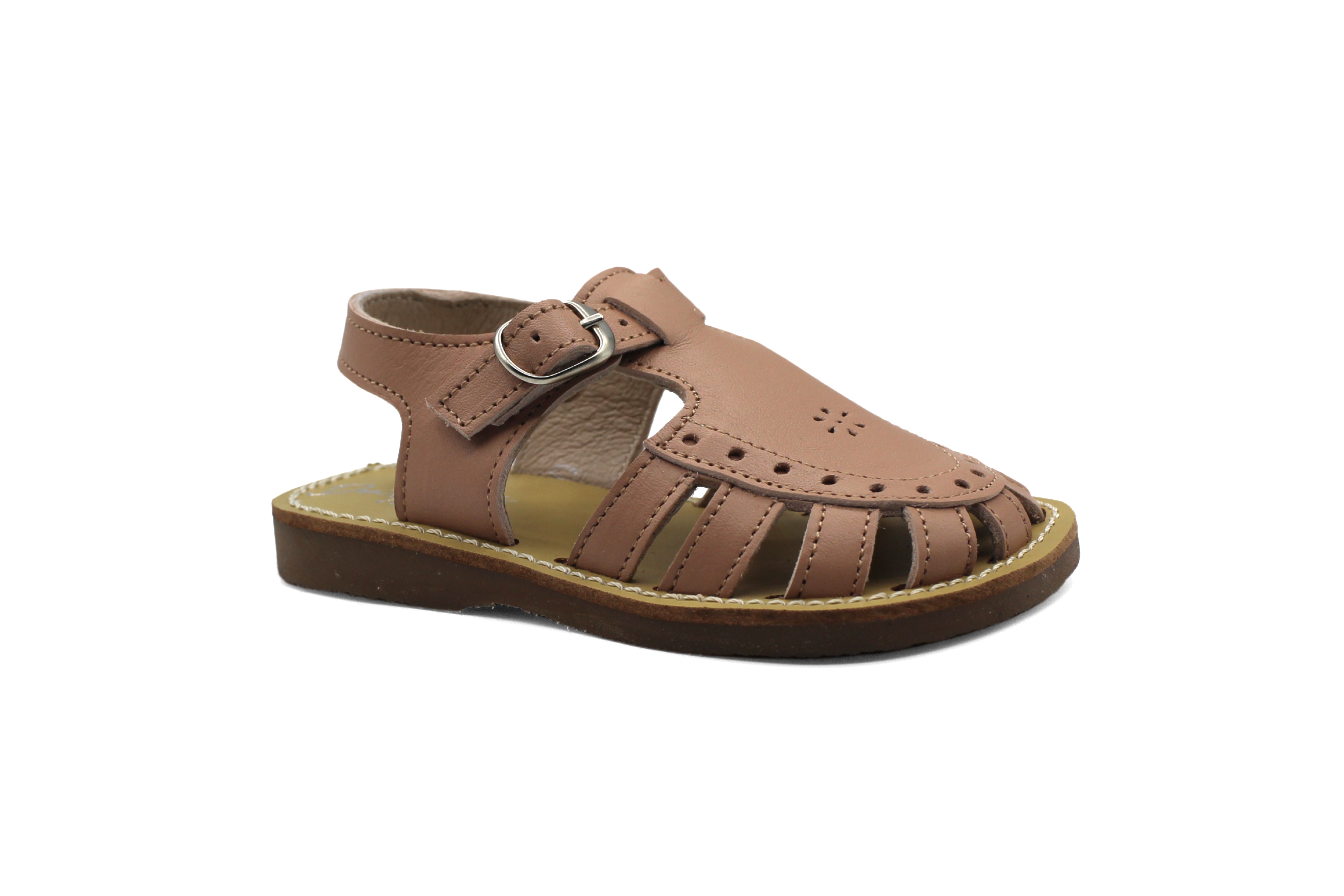 Don Louis Nude Closed Toe Sandal