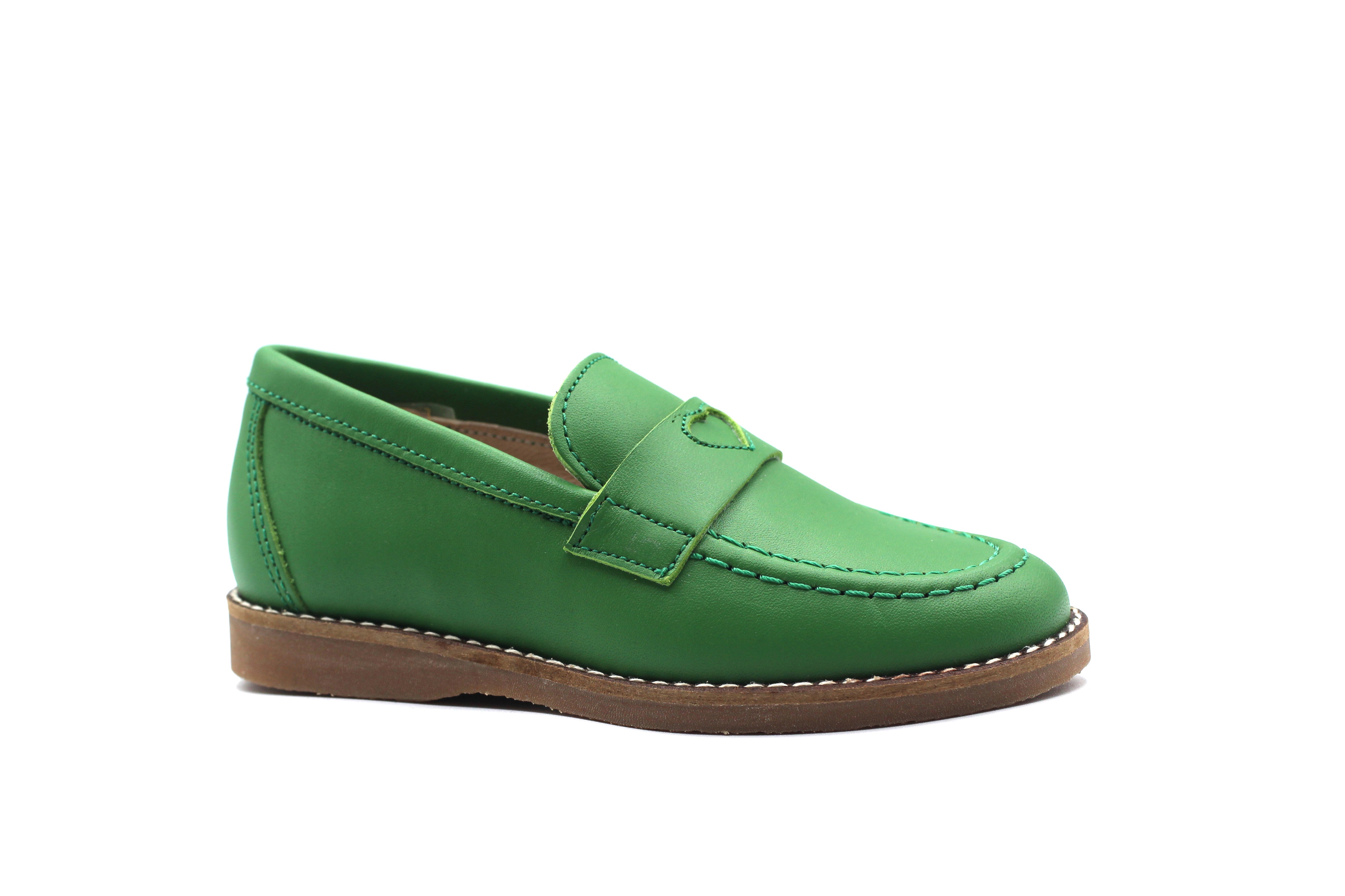 Don Louis Green Heart Keeper Loafer