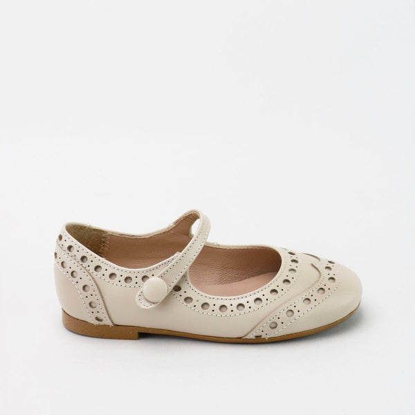 Papanatas Stone Wingtip Mary Jane