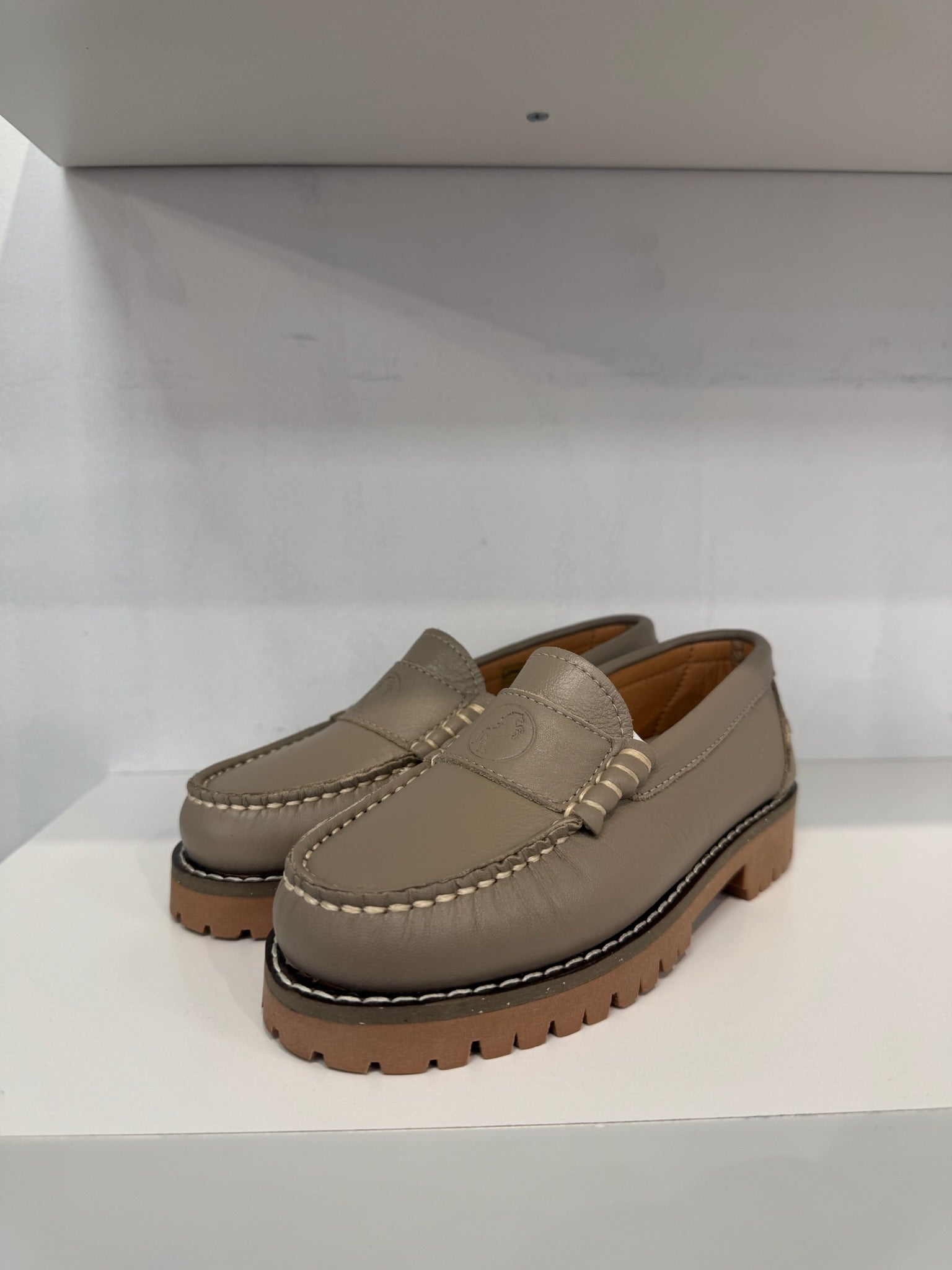 Lmdi Taupe Chunky Loafer