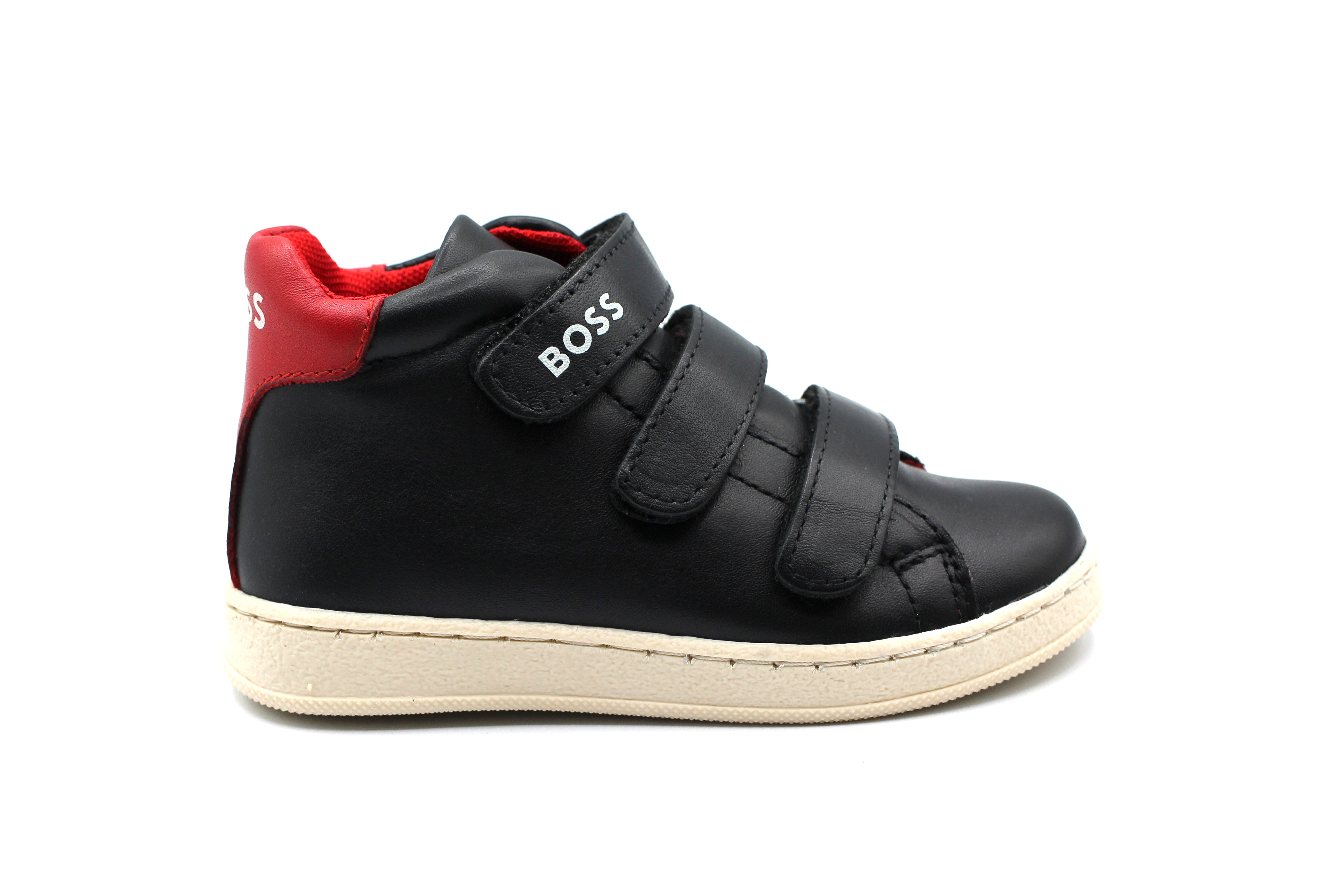 Hugo Boss Black Velcro Ankle Sneaker J09207
