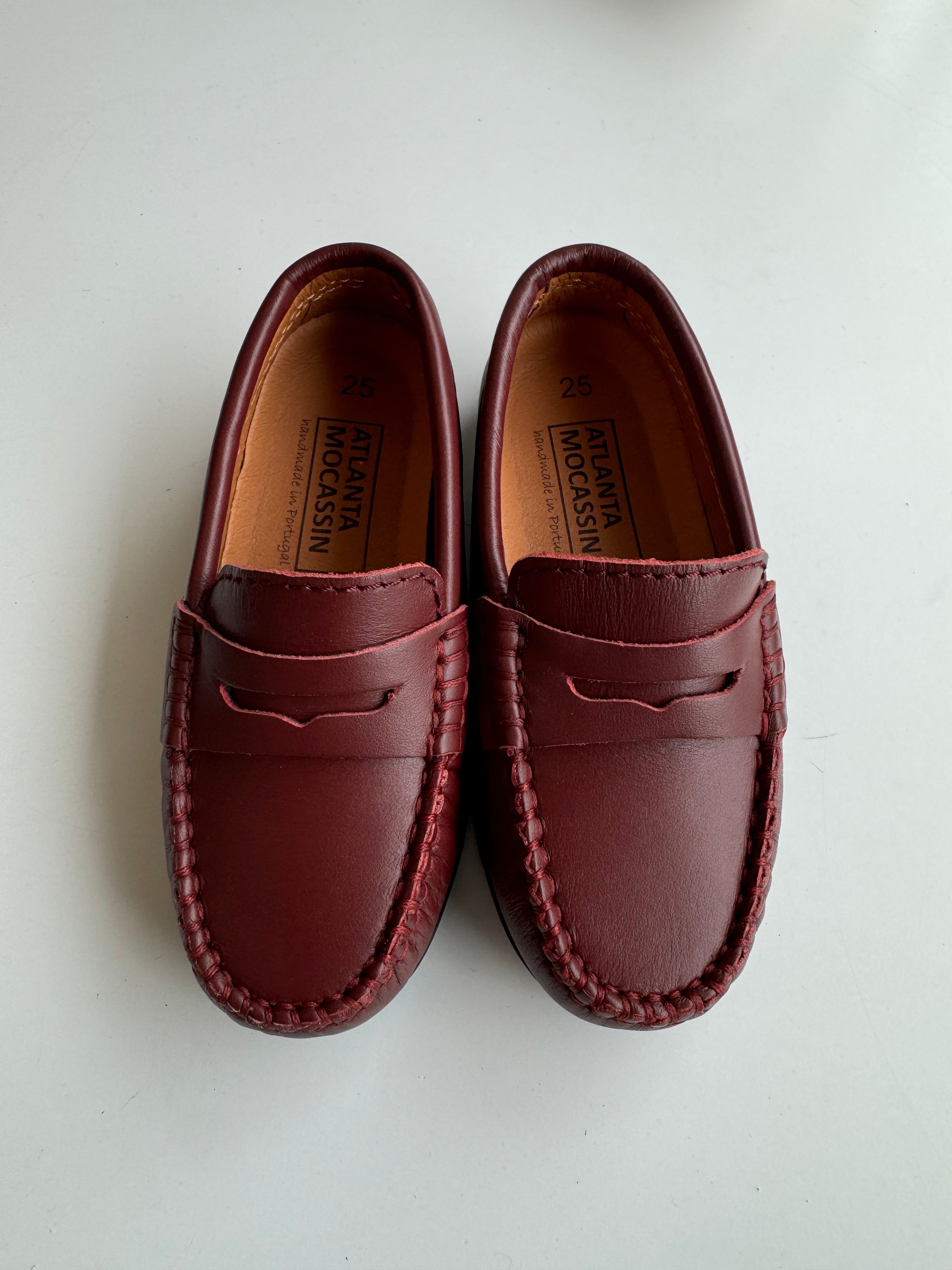 Atlanta Burgundy Penny Loafer