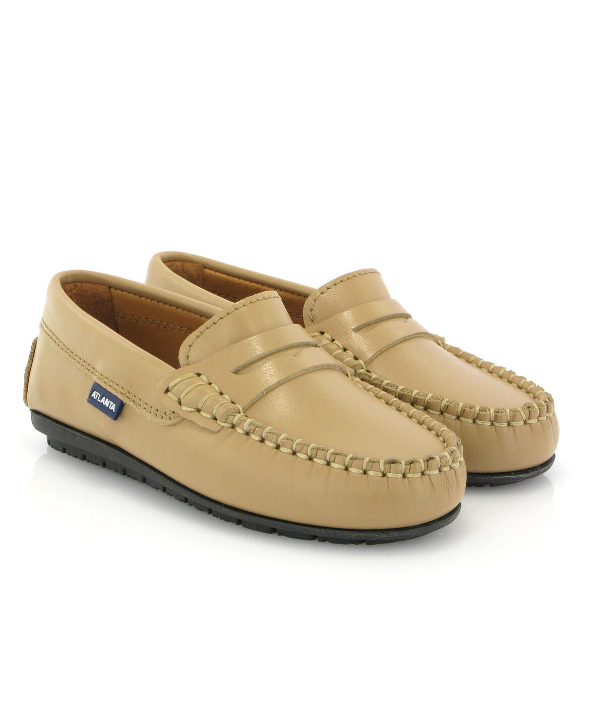 Atlanta Beige Penny Loafer