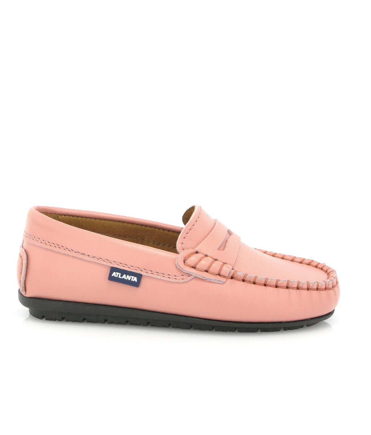 Atlanta Saumon Smooth Penny Loafer