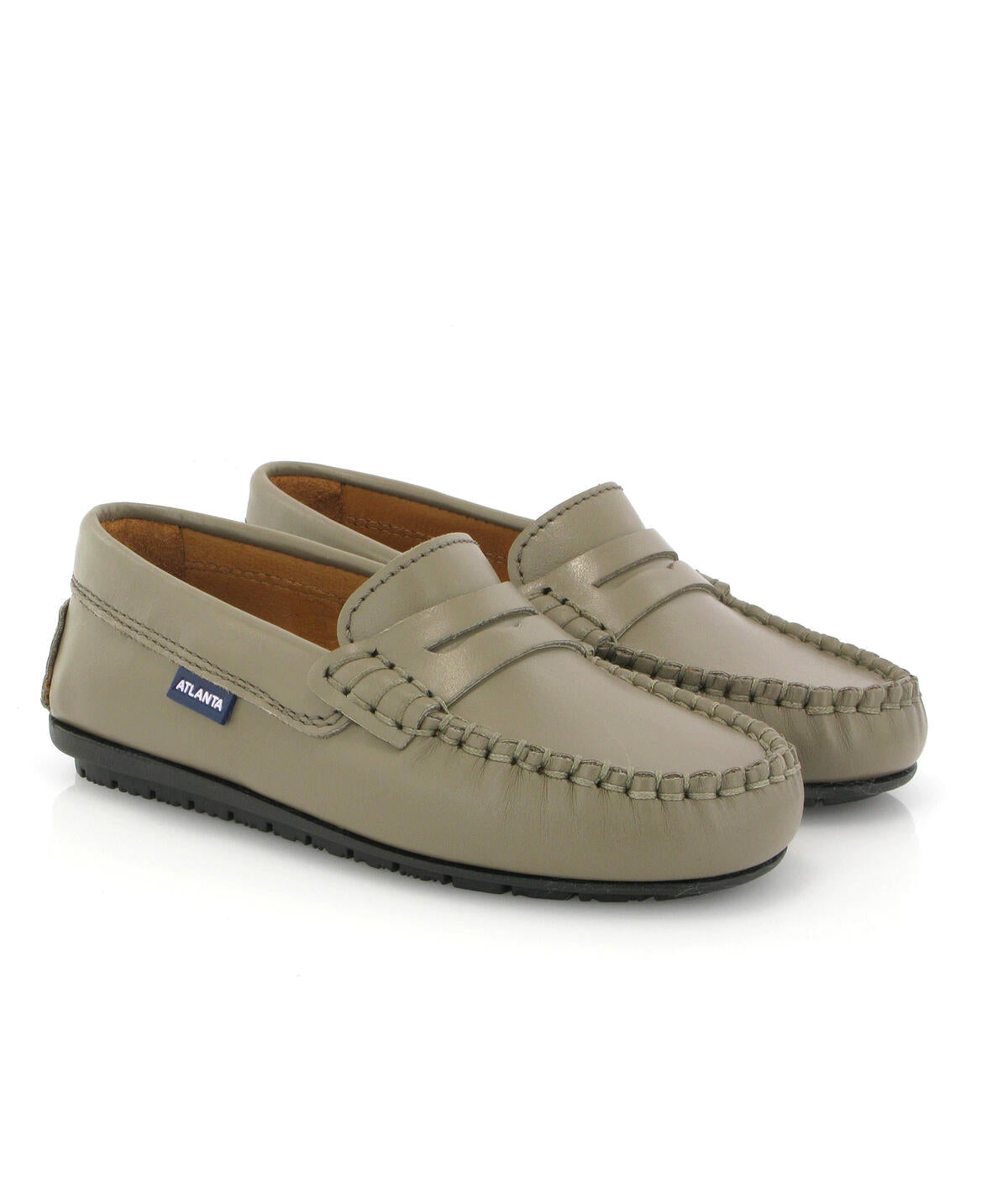 Atlanta Earth Taupe Penny Loafer