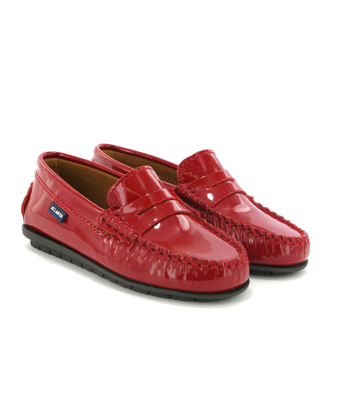 Atlanta Red Patent Penny Loafer