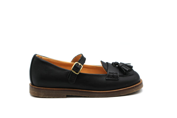 Ocra Black Tassel Mary Jane