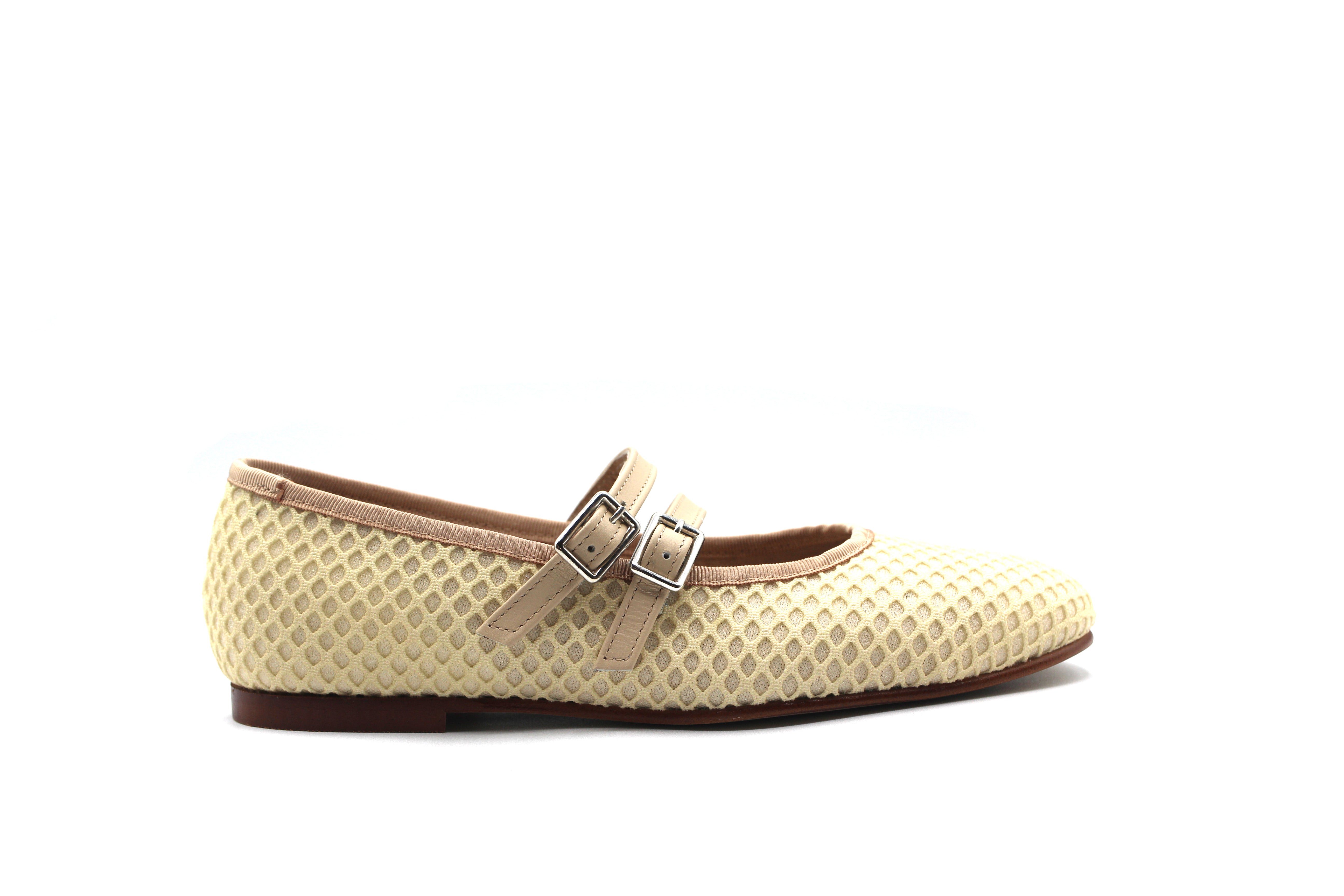 Valencia Natural  Double Strap Mary Jane