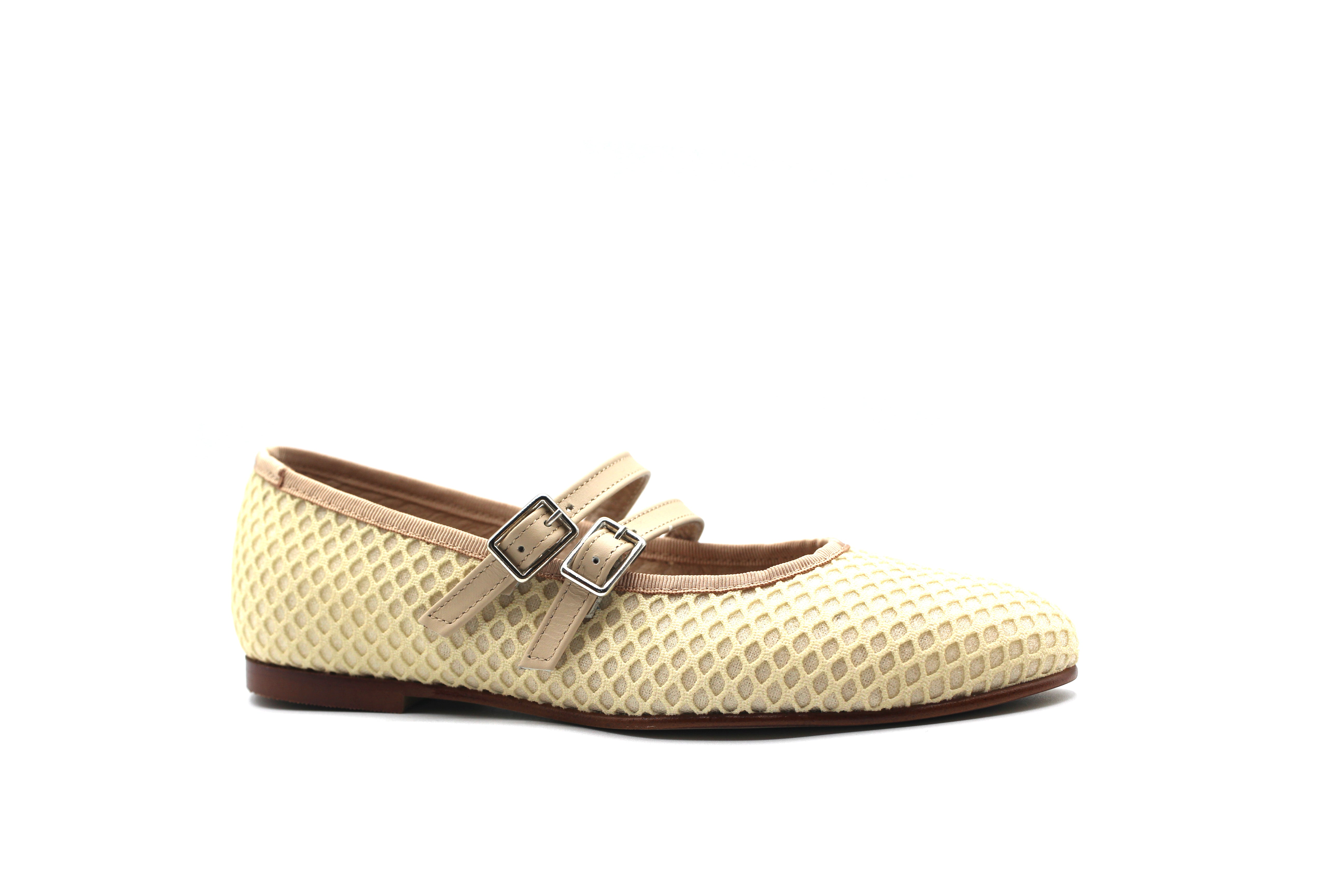 Valencia Natural  Double Strap Mary Jane