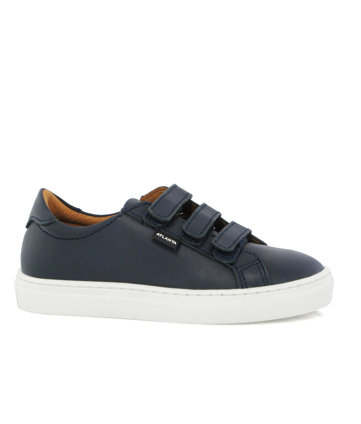 Atlanta Blue Navy Sneaker Three Straps