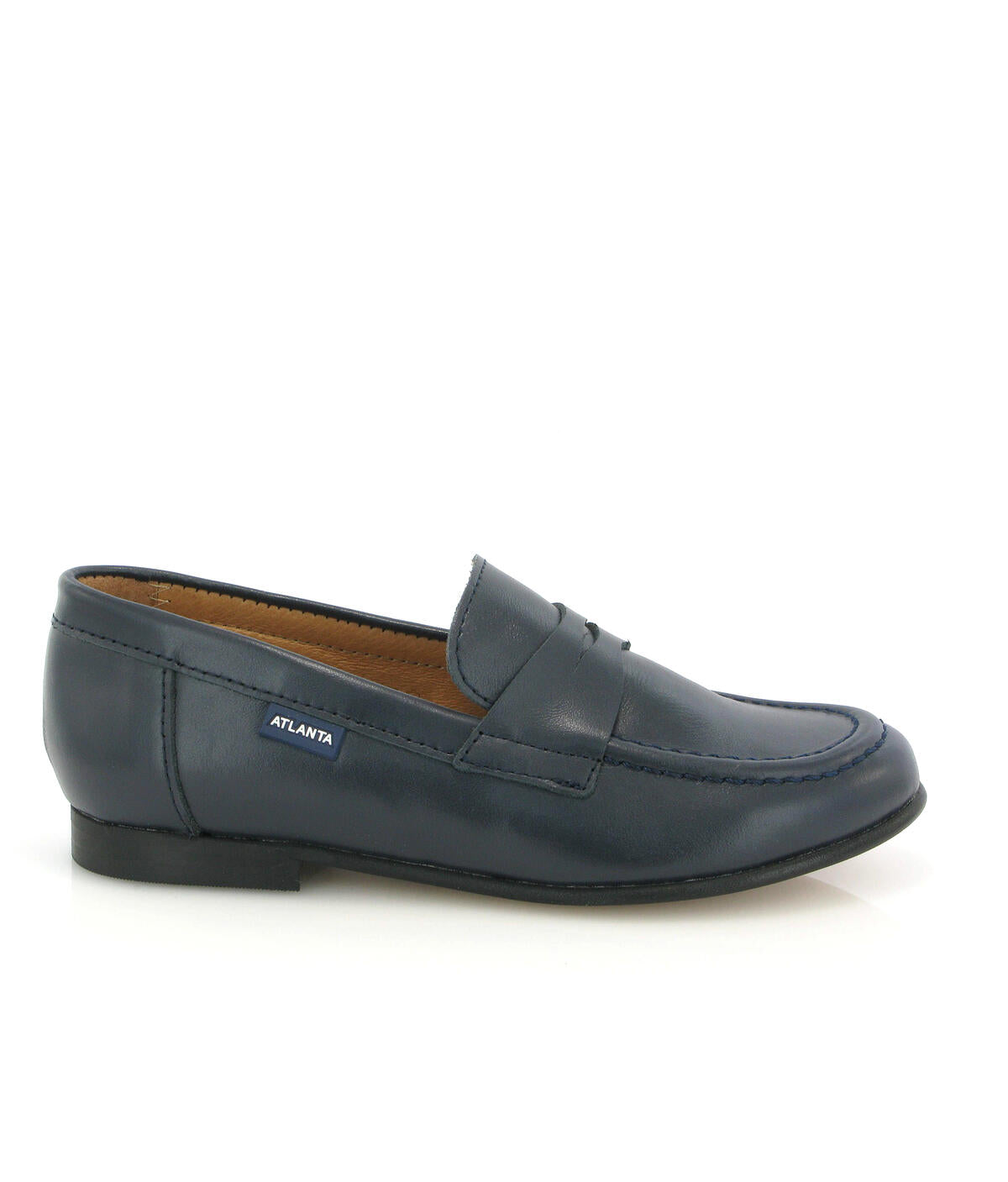 Atlanta Blue Navy Smooth Teresa Loafer