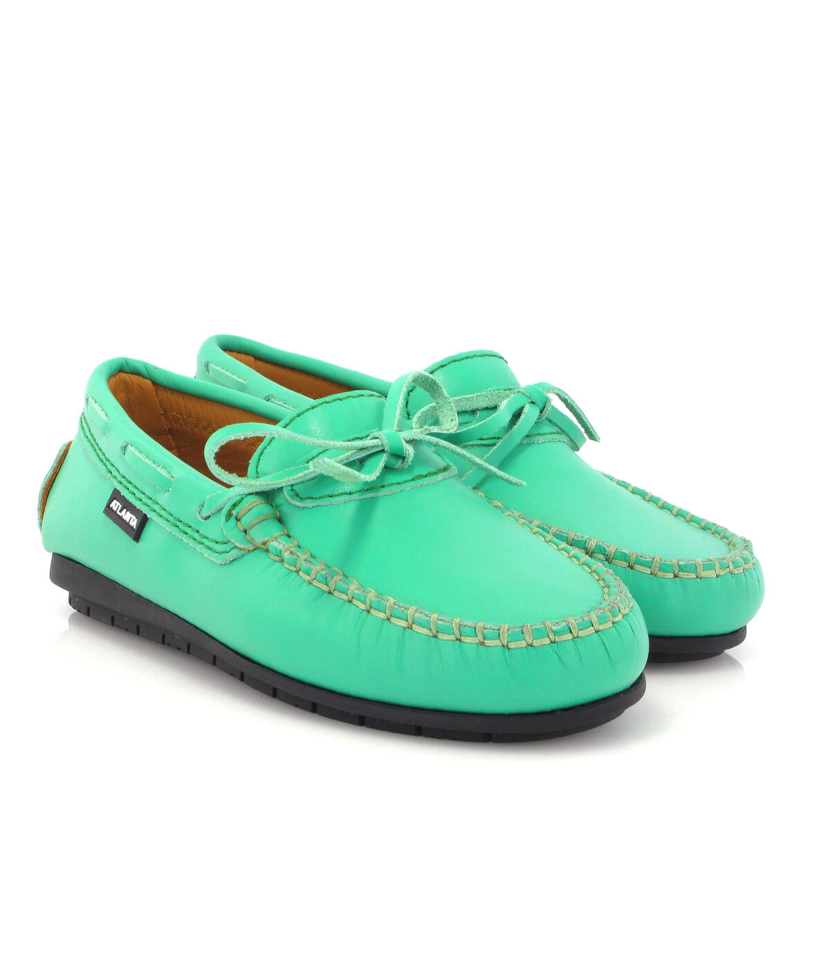 Atlanta Green Giada Lace Loafer