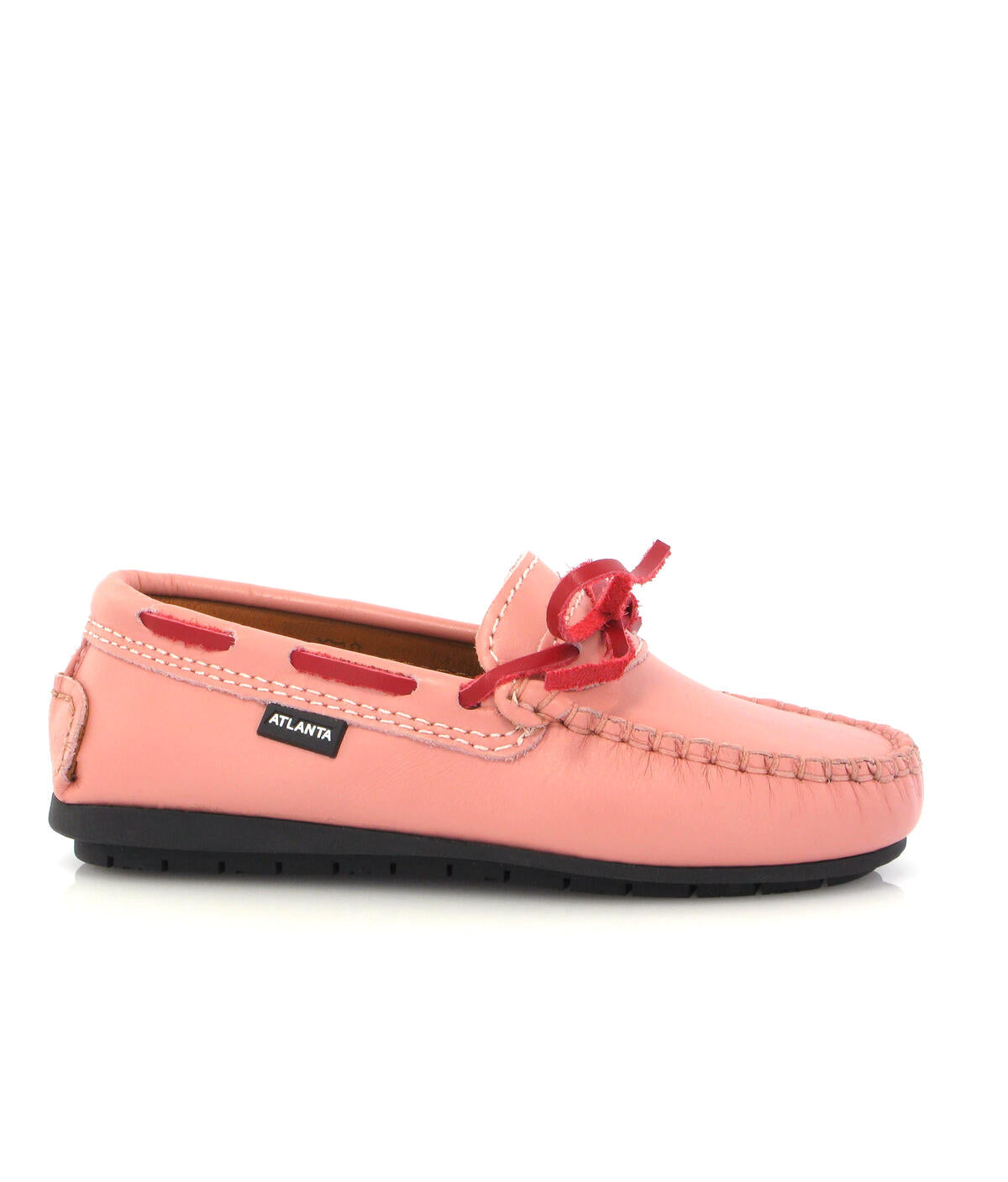 Atlanta Pink Red Lace Loafer