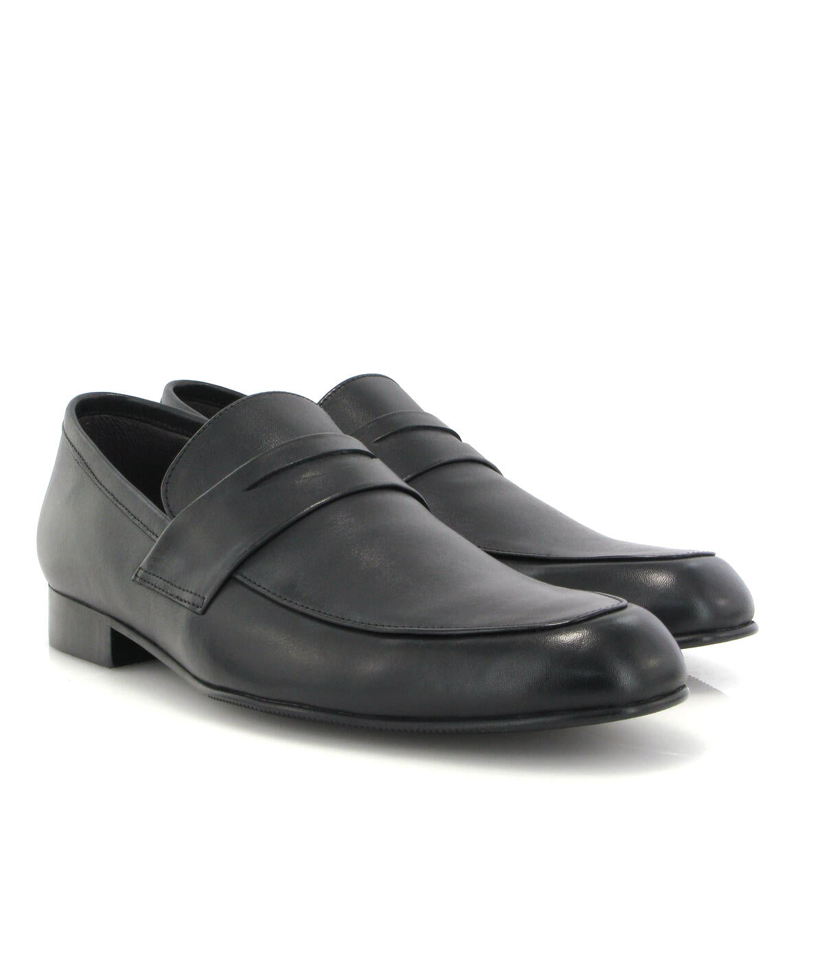 Atlanta Black Smooth Classic Loafer