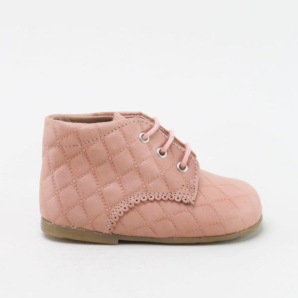 Papanatas Rose Quilted Baby Bootie