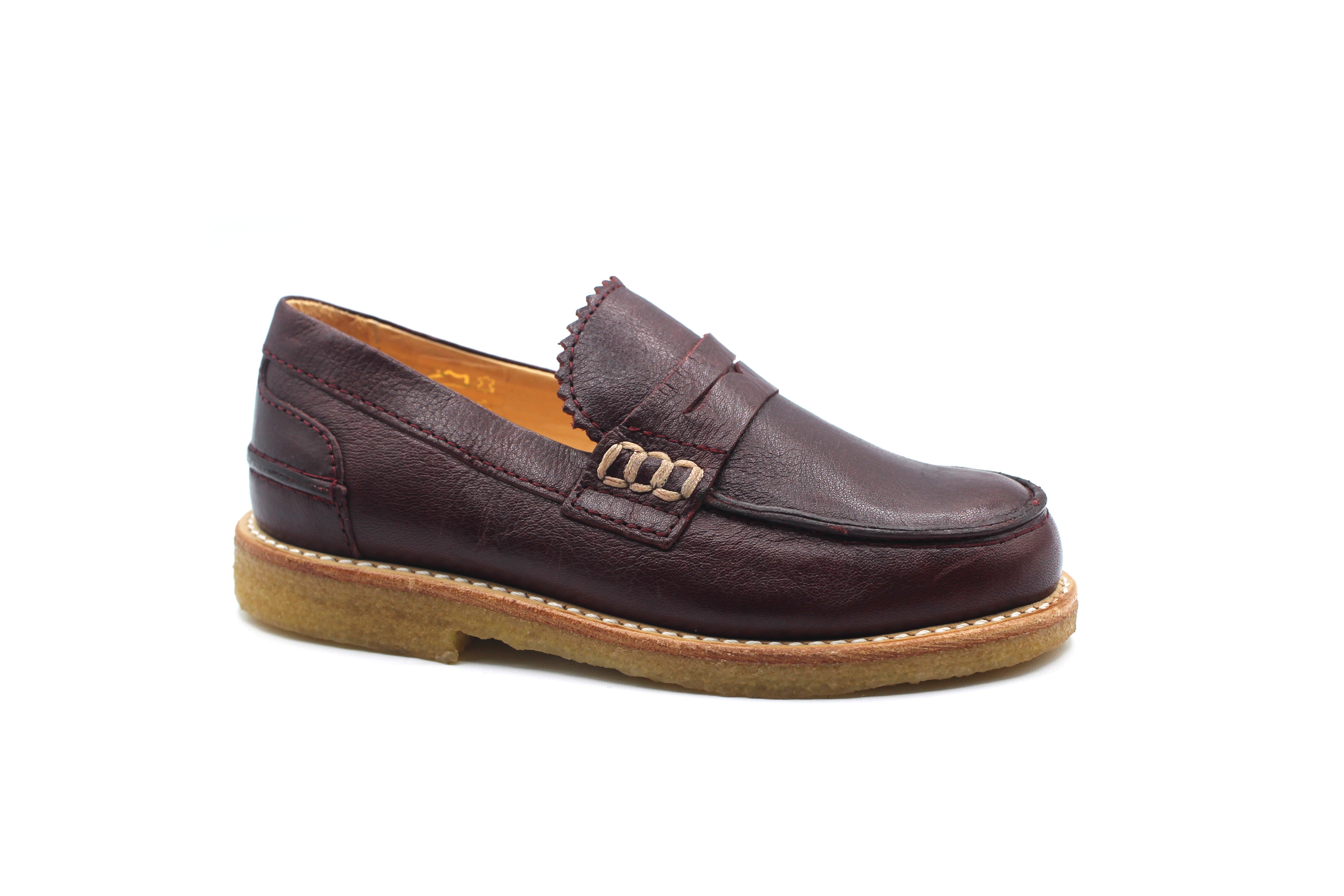 Angulus Bordeaux Penny Loafer