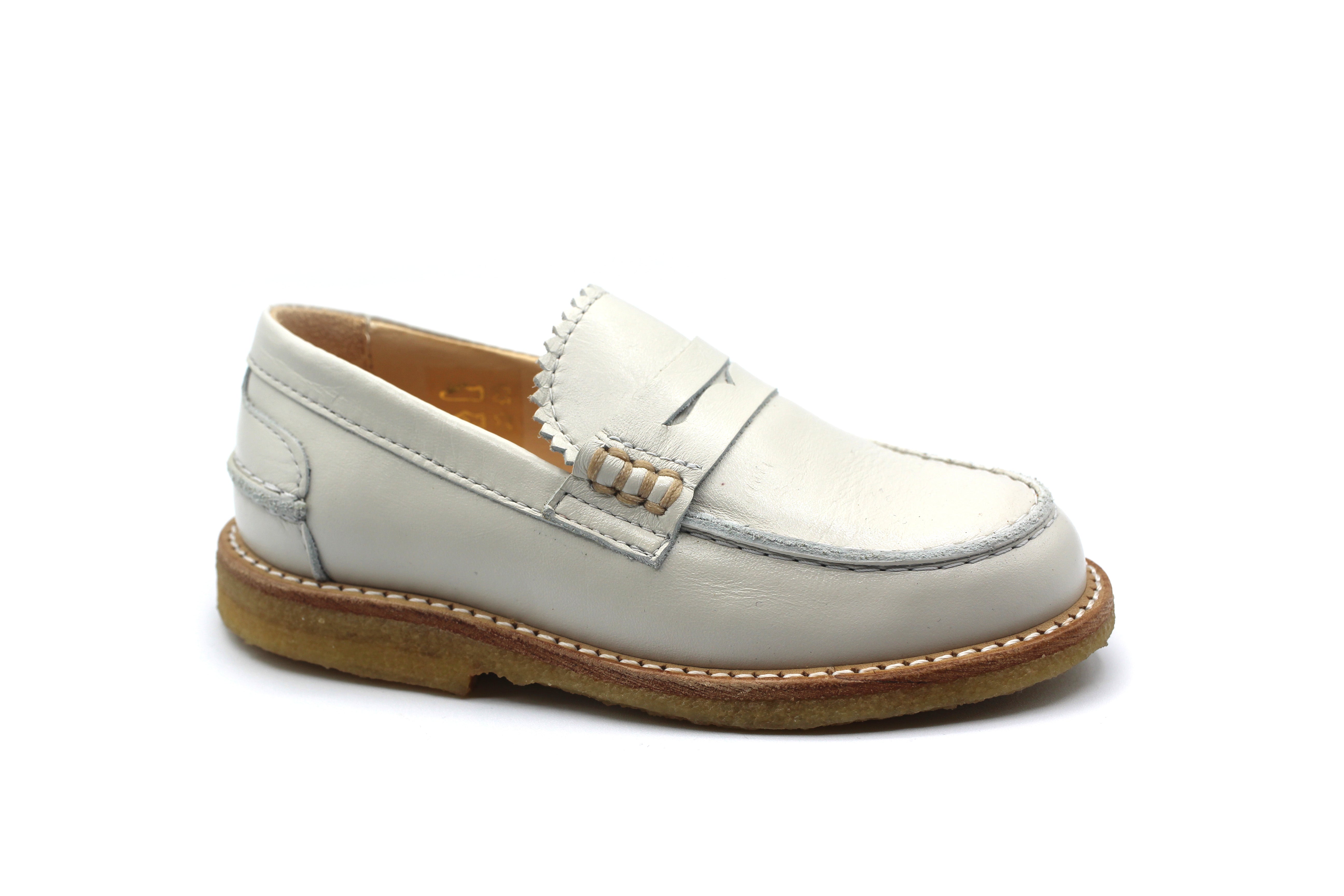 Angulus Off White Loafer