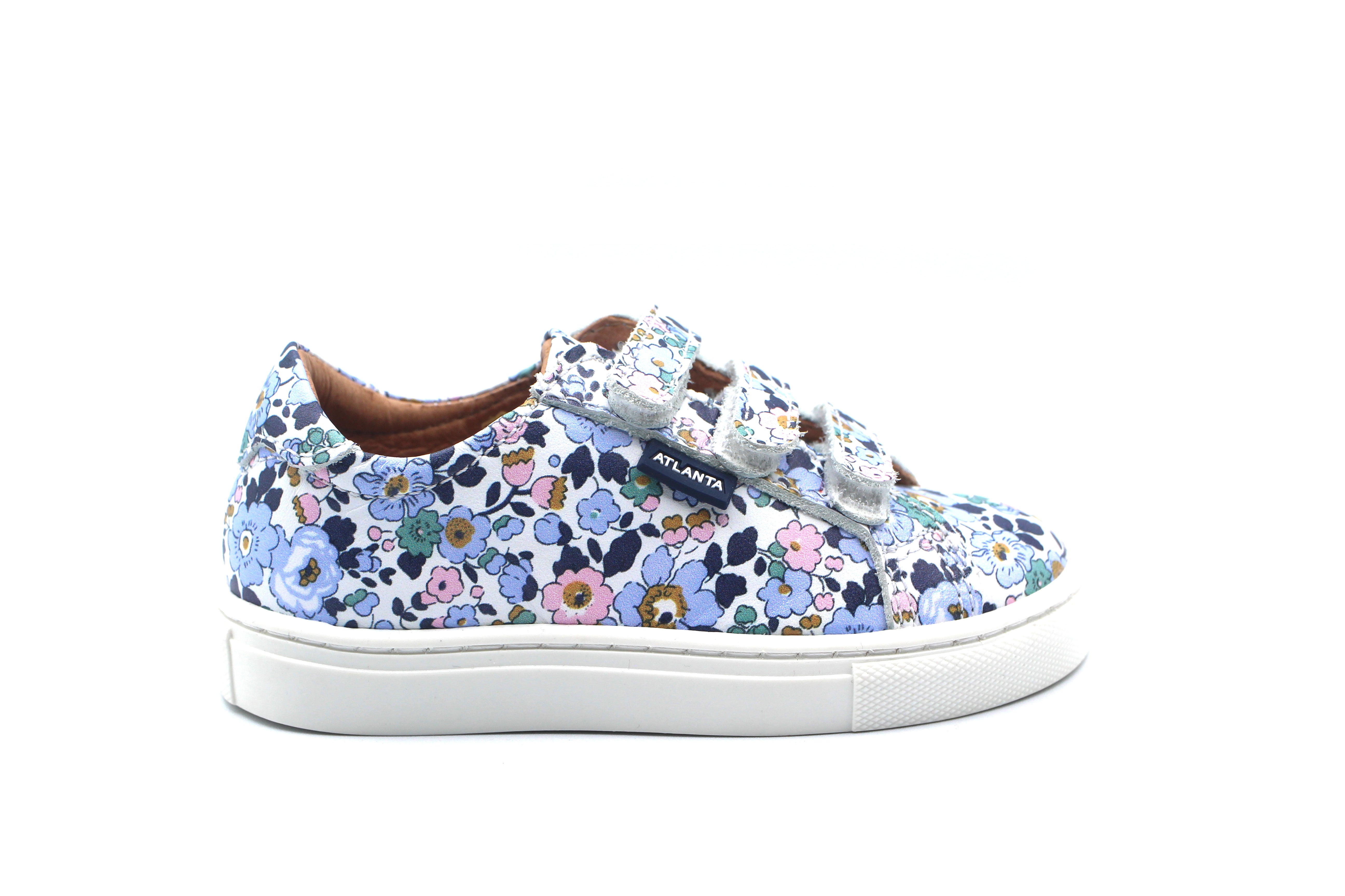 Atlanta Blue Floral Sneaker