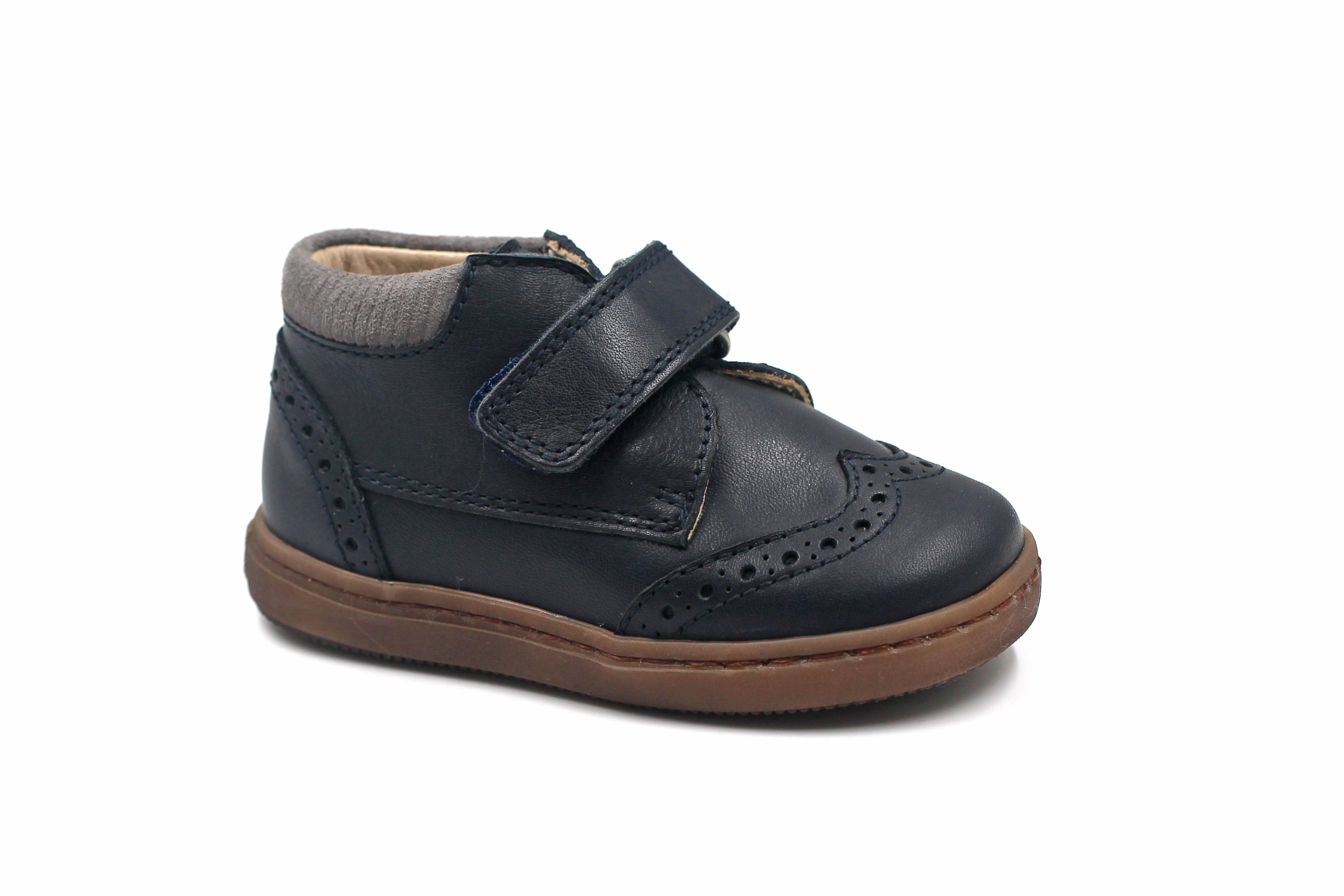 Beberlis Navy Velcro Baby Sneaker