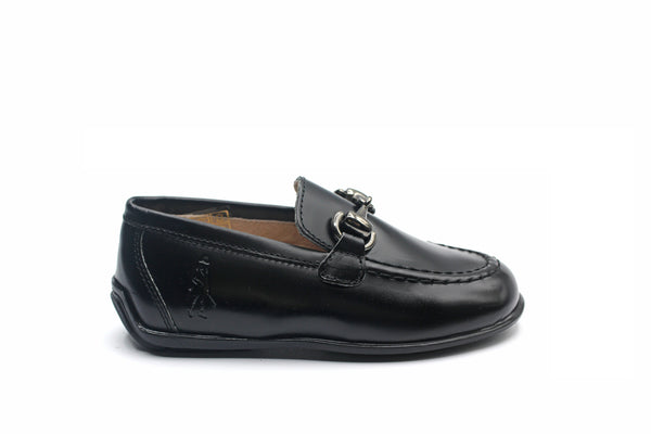 Don Louis Black Chain Loafer